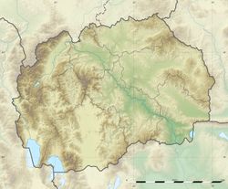 Location map/data/Republic of Macedonia/شرح is located in جمهورية شمال مقدونيا