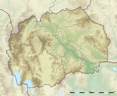 Location map Republic of Macedonia