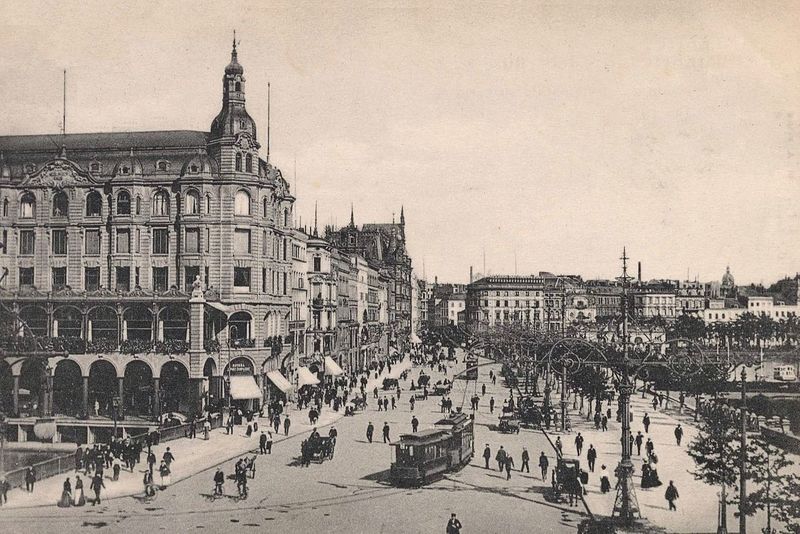 ملف:AK Jungfernstieg 1900.jpg
