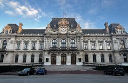 The prefecture building of the Rhône department in the 3rd arrondissement of Lyon, which also houses the Departmental Council of Rhône.