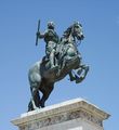 Monumento a Filippo IV, Plaza de Oriente, Madrid.