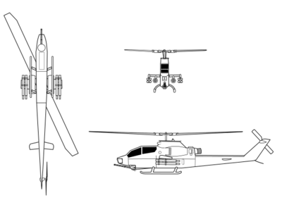 AH-1S orthographical image.svg