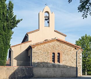 Belleserre - Eglise Saint-Pierre - Le clocher-mur.jpg