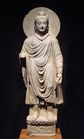 One of the first representations of the Buddha, 1st–2nd century CE, Gandhara from Pakistan