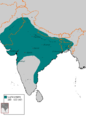 Pataliputra as a capital of Gupta Empire. Approximate greatest extent of the Gupta Empire.