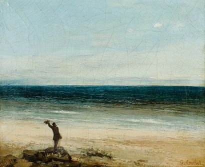 Gustave Courbet - Le bord de mer à Palavas (1854).jpg