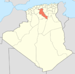 Algeria 17 Wilaya locator map-2009.png