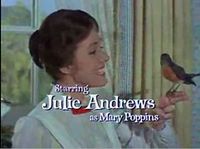 Julie Andrews from the trailer for the film Mary Poppins, 1964