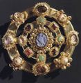 Medieval gold clasp of the Środa treasure