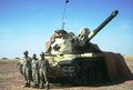 دبابة M60A3 مصرية خلال عاصفة الصحراء