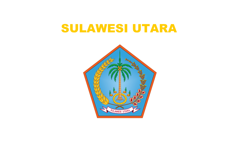 ملف:Flag of North Sulawesi.svg