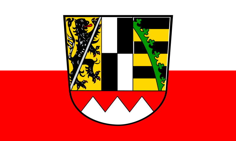 ملف:Flagge Oberfranken.svg