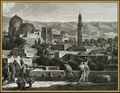 العثمانيين في القدس عام 1530-1537 وهم يقومون باعمال اعادة بناء وبناء ابواب وقبب في بيت المقدس.