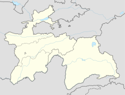 Dushanbe is located in طاجيكستان