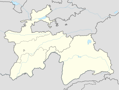 Location map Tajikistan