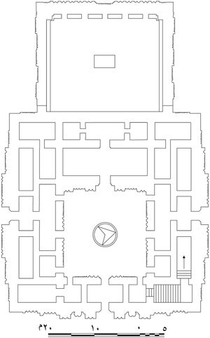 مخطط معبد كاراتا (تل الرماح).jpg