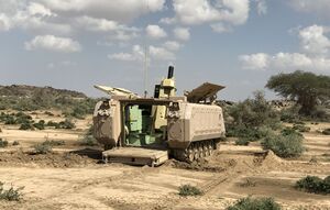 مدرعة M113A4 سعودية تحمل مدفع SPM120