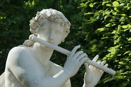 Acis playing the flute by Jean-Baptiste Tuby