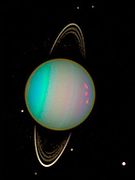Uranus viewed from 18 million kilometers