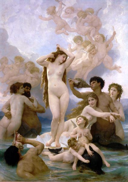 ملف:William-Adolphe Bouguereau (1825-1905) - The Birth of Venus (1879).jpg