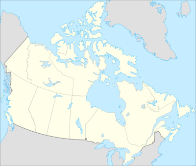 Location map Canada