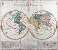 Euler's 1760 world map.