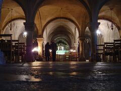 Crypt of Canterbury Cathedral, England