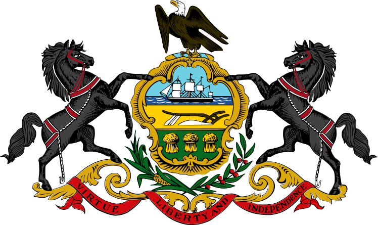 ملف:Coat of arms of Pennsylvania.svg
