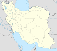 موقع الحادث is located in إيران