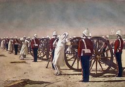 قمع الثورة الهندية من قبل البريطانيين، 1884