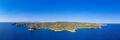 Spetses island panorama