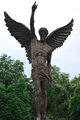 A monument of an angel for the defenders of Macedonia