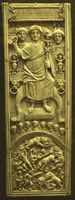Consular diptych, Constantinople 506, in fully Late Antique style