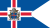 العلم الرئاسي لأيسلندا