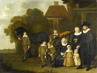 Meebeeck Cruywagen Family, c. 1640-45.
