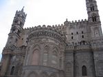 The Cathedral of Palermo was erected in 1185 by Walter of the Mill, the Anglo-Norman archbishop of Palermo and King William II's minister