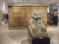 Shrine and Sphinx of Taharqa. Taharqa appears between the legs of the Ram-Spinx