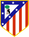 شعار أتلتيكو مدريد الذي كان مصدر إلهام مصممي شعار أتلتيكو طنجة.
