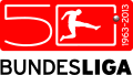 Logo used during the 2012–13 season, the 50th Bundesliga season