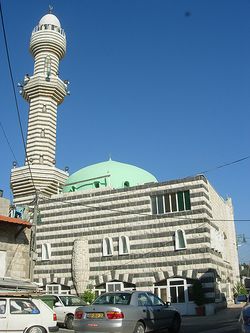 The mosque in Kfar Kama