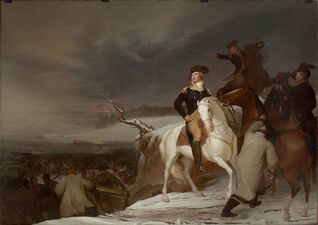 Thomas Sully, The Passage of the Delaware, 1819