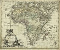 Euler's 1753 map of Africa.