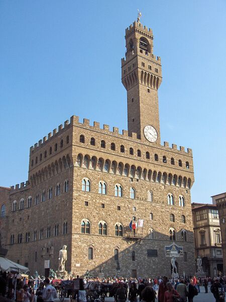 ملف:Firenze Palazzo della Signoria, better known as the Palazzo Vecchio.jpg
