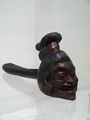 Lacquerware in the shape of a man's head, Western Han (202 BC – 9 AD), Yunnan Provincial Museum, Kunming