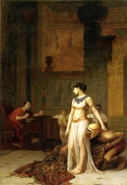 ملف:Cleopatra and Caesar by Jean-Leon-Gerome.jpg
