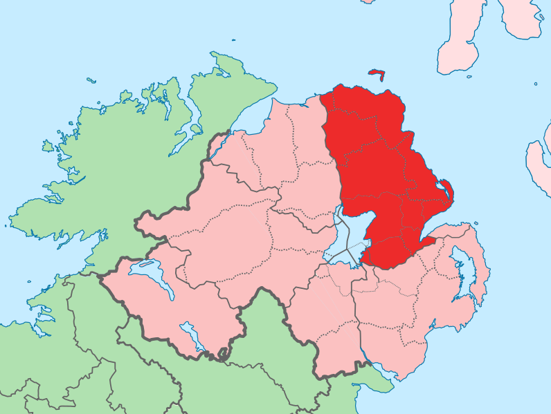 ملف:Island of Ireland location map Antrim.svg