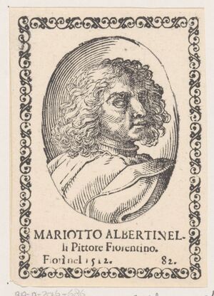 Portret van Mariotto Albertinelli, RP-P-2016-686.jpg