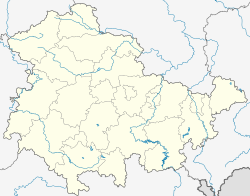 آيزناخ is located in Thuringia