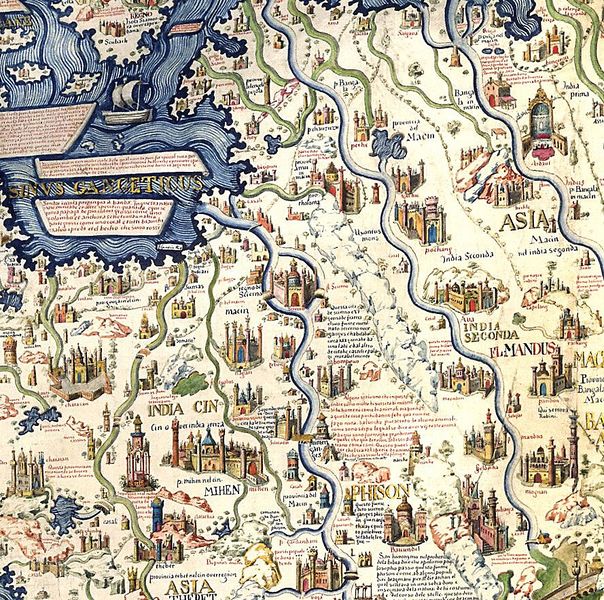 ملف:Fra Mauro World Map detail South East Asian mainland.jpg