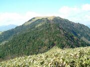 View of Mount Tsurugi
